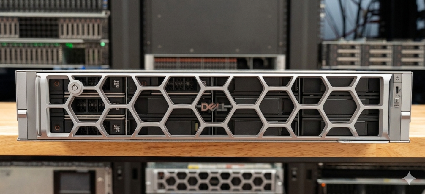 Đánh giá Dell PowerEdge R5715: Máy chủ 2U Single-Socket AMD EPYC tối ưu cho lưu trữ