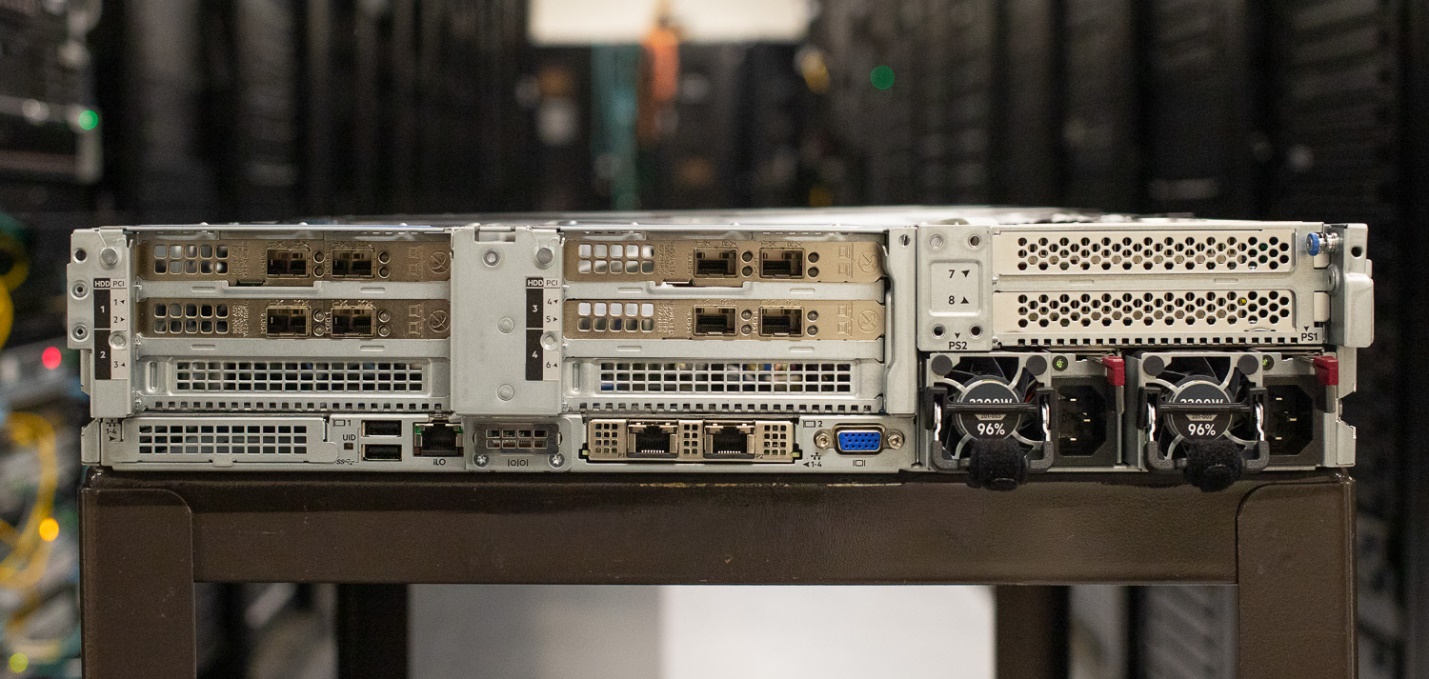 hpe data protection accelerator node rear